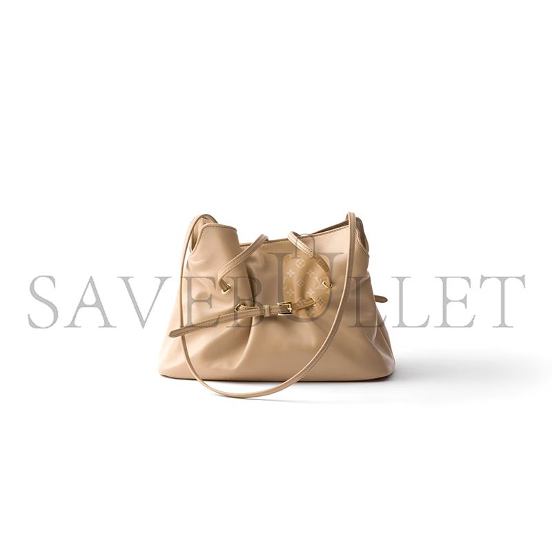 PRADA DADA SMALL NAPPA LEATHER BAG 1BG586 (25*18.5*11.5cm) PRADA DADA SMALL NAPPA LEATHER BAG 1BG586 (25*18.5*11.5cm)